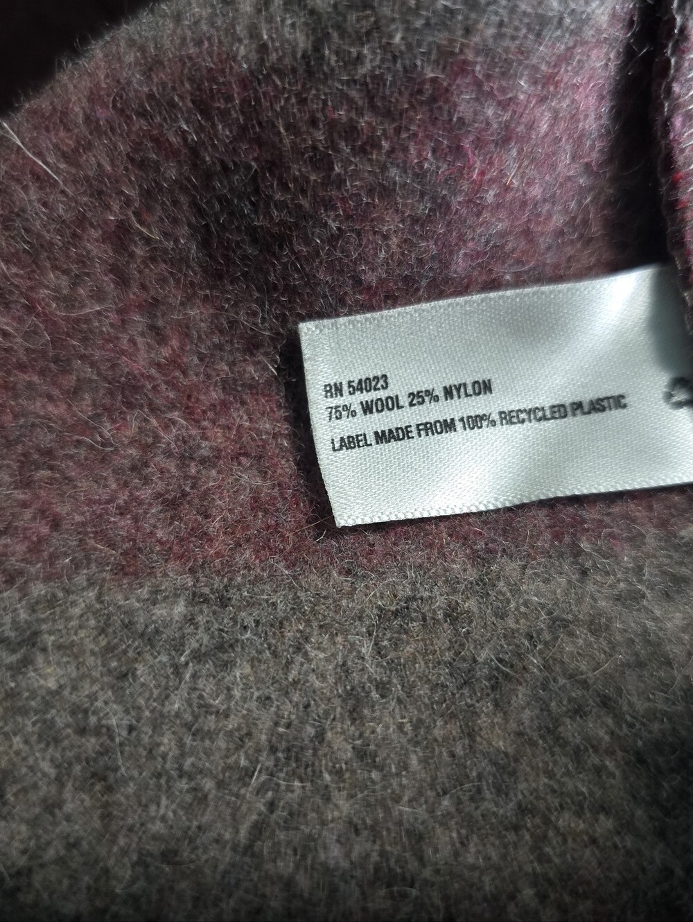 Vintage 90s Gap Striped Wool Vest Men Medium - Picture 7 of 11